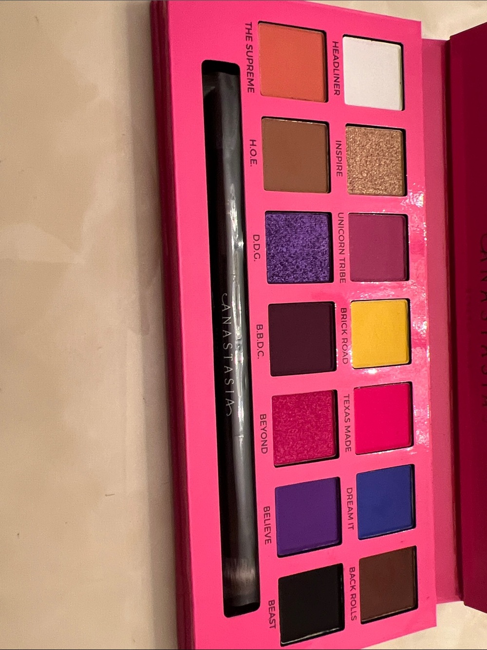Anastasia Beverly Hills Alyssa Edwards Eyeshadow Palette - Bright Pink - Picture 3 of 4